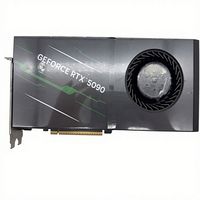 Carte graphique PCIE GPU RTX5090 Gaming OC 32 Go 512 bits GDDR7 pour station de travail de bureau avec ventilateur de refroidissement double largeur