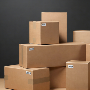 Etiquetas Numeradas Resistentes al Aceite, Etiquetas Autoadhesivas Resistentes a Desgarros para una Fácil Identificación de Artículos en Almacenes y Oficinas - Product Image 4