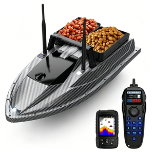 Bateau de pêche télécommandé V600 Pro Sonar Fish Finder avec GPS, pilote automatique, contrôle sans fil, détection de terrain de pêche à 500 m, bateau GPS - Product Image 1