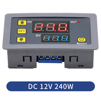 Relé de Retardo de Tiempo Digital T3230, Temporizador de Ciclo LED Dual, Interruptor de Bucle Infinito, 18 Modos, AC110V/220V DC12V/24V