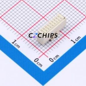 ZX-SH1.0-9PLT Wire-to-Board Pin Header SMD,P=1mm Connector 1x9P 1mm Vertical Mount SH - Product Image 2