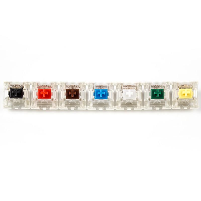 GATERON KS-9 RGB 3pin hyper yellow brown black red white blue green mechanical keyboard switch