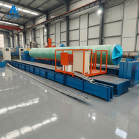 Línea de Producción de Tuberías de Material Compuesto FRP Totalmente Automatizada con Máquinas de Bobinado de Filamentos Industriales de Primera Calidad