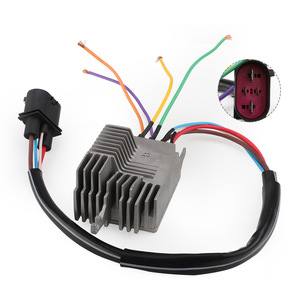 พัดลมระบายความร้อนไฟฟ้าควบคุม 8E0959501AG 12V สำหรับพาสต้า B7 อะไหล่ทดแทน YC102424 - Product Image 5