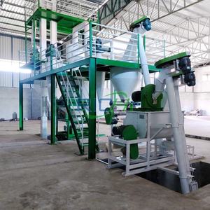 Saatte 1 - 2 Ton küçük hayvan sığır kümes hayvanları kanatlı beslemeleri için tavuk yemi peleti değirmen işleme tesisi - Product Image 3