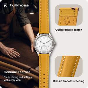 Correas de <span class=keywords><strong>Reloj</strong></span> Clásicas Ajustables de Acero Inoxidable <span class=keywords><strong>para</strong></span> Hombre y <span class=keywords><strong>Mujer</strong></span>, Correas de Repuesto de Cuero Genuino Compatibles con Relojes - Product Image 4