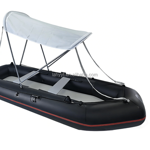 <span class=keywords><strong>Bateau</strong></span> de pêche gonflable en PVC Hailebao, <span class=keywords><strong>moteur</strong></span> électrique/à essence 4HP, capacité de 5 personnes, pour la dérive, le surf, les lacs et les rivières - Product Image 5