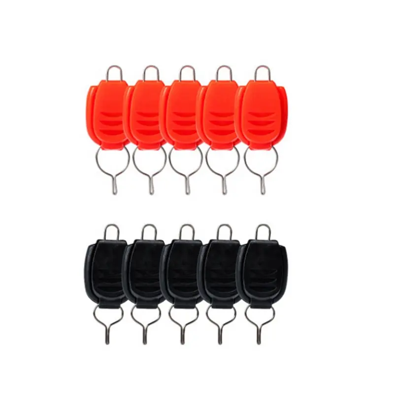 Wholesale Outdoor Fishing Supplies Fishing Accessories Line Clip Stopper PVC Fishing Line Stoppers