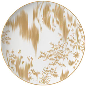 Nouvelle arrivée, design unique et créatif, assiette à dîner en céramique, porcelaine ronde de haute qualité, motif vague, vaisselle en porcelaine osseuse - Product Image 4