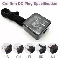 Adaptateur secteur pour ordinateur portable 45W 19V 2.37A 4.5*3.0MM PD 3.0 ignifuge pour ASUS