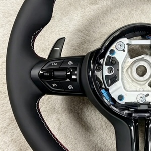Volante de Cuero para <span class=keywords><strong>BMW</strong></span> Serie F10 F20 F30 F32 F35 F23 F82 F15 F18 M3 M4 <span class=keywords><strong>M5</strong></span> E87 E90 E92, Suministro Directo de Fábrica - Product Image 2