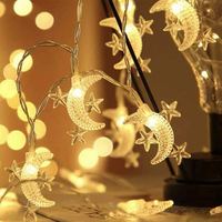 Led 1M 2M 5M, Flocon de Neige Fleur Lampe Solaire Puissance Led Guirlande Lumineuse Solaire Guirlandes Jardin Maison Décoration De Noël Pour L'extérieur/