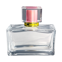 Artículo en Venta Caliente: Botella de Perfume de Vidrio, Botella de Vidrio con Atomizador, Botella de Perfume Vintage, Botella de Vidrio con Atomizador de Niebla, 100 ml