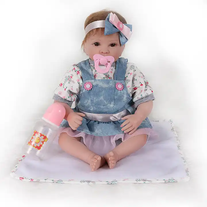 NPK 24 Reborn Toddler Baby Doll Boy Cloth Body Bebes Reborn Silicone Doll  Toys