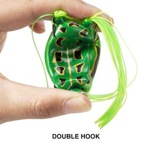 เหยื่อ<span class=keywords><strong>กบ</strong></span>เหมือน<span class=keywords><strong>กบ</strong></span>พลาสติกนิ่มเหมือนจริงขนาด65มม. 16ก. - Product Image 5