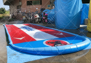 Glissière d'eau gonflable d'arroseur d'arc-en-ciel de PVC en gros d'usine pour le plaisir d'été des enfants d'utilisation extérieure de maison et d'école - Product Image 2