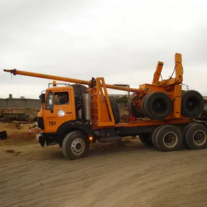 Tracteur de 2-50T pour camions, remorque reconditionnée de 2 véhicules de 9 mètres en afrique et russie