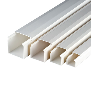 Nuevo Material, Estándar Nacional, Exportación, PVC Blanco Puro Engrosado 20-150, Canalización de Cables Cuadrada Ignífuga - Product Image 5