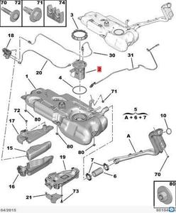 Ensemble de <span class=keywords><strong>pompe</strong></span> à carburant et ensemble de <span class=keywords><strong>pompe</strong></span> à carburant adaptés à Peugeot <span class=keywords><strong>208</strong></span> 208GT 9674461380 - Product Image 6