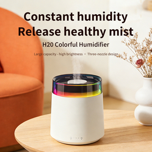 Nuevo Humidificador <span class=keywords><strong>de</strong></span> Aromaterapia <span class=keywords><strong>de</strong></span> 3L <span class=keywords><strong>de</strong></span> Alta Capacidad, Silencioso, con Vapor Frío Ultrasónico para Habitaciones Grandes, Hogar, Dormitorio, Oficina, Bebés - Product Image 3