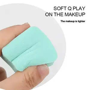 Triangle Quadrangular Small Double-Sided Use Make Up Sponge Foundation Applicator Face Portable Makeup Sponge Puff