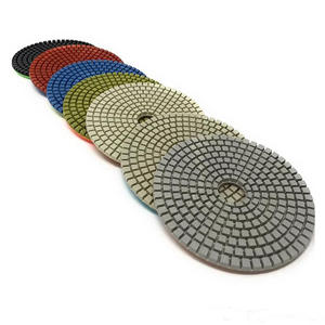 שרף ליטוש דיסק 4 אינץ 5 אינץ רטוב גמיש ליטוש לאבן כלים פוליש 10PCS - Product Image 5