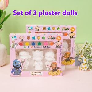 3-Gói Tự Làm Đa-Màu Thạch Cao Sơn Set Handmade Graffiti Cơ Chế Nhựa Vẽ Đồ Chơi Cho Trẻ Em Chàng Trai Và Cô Gái Quà Tặng - Product Image 4