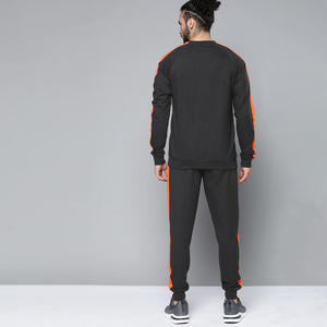 Conjunto Deportivo de Sudadera con Cuello Redondo para Hombre, 100% Algodón Orgánico, Traje de Dos Piezas, Ropa Deportiva Personalizada para Hombre - Product Image 3