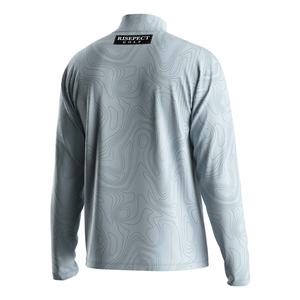 T-shirt OEM/ODM tendance et bio à sublimation pour toutes les saisons – Vente en gros de t-shirts à col roulé de compression à manches longues - Product Image 4