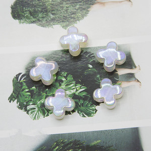 아크릴 클로버 비즈 플라스틱 십자가 느슨한 비즈 <span class=keywords><strong>DIY</strong></span> 수제 팔찌 목걸이 페르시 액세서리 - Product Image 6
