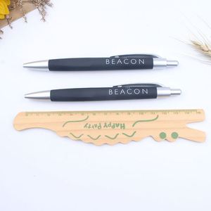 Stylo Bille Promotionnel en Gros avec Colle Pulvérisée, Matériau Métallique à Pression, Logo Imprimé pour l'Éducation et les Conférences, Couleurs Assorties - Product Image 4