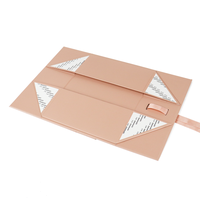 Recycler les produits en carton caixa de lingerie embalagem eco pack friendly fleurs couleur mystère cadeau boîtes en papier avec ruban
