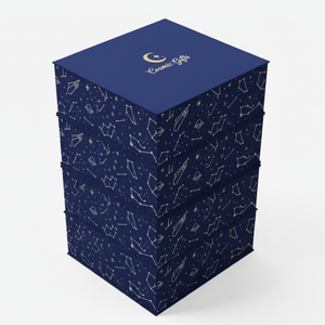 Caja para alimentos de panadería para retail Caja de embalaje robusta de tapa abatible con tapa de inserción y fondo plano - Product Image 3