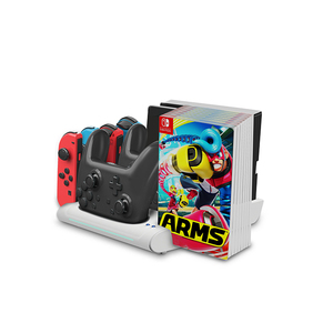 KJH แท่นชาร์จอเนกประสงค์สำหรับ Nintendo <span class=keywords><strong>Switch</strong></span> คอนโซลแท่นชาร์จสำหรับ <span class=keywords><strong>Switch</strong></span> <span class=keywords><strong>Pro</strong></span> Controller จอยเกม - Product Image 1