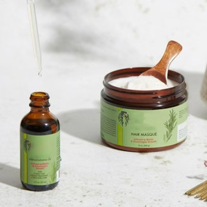 Herbal Rosemary Mint Moisturizing Repair Vegan Deep Cleansing Anti-Frizz <b>Shampoo</b> Conditioner Hair Oil Set Hair Care GZ RTS Bulk - Product Image 3