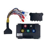 Kit de conversion complet pour voiture électrique QS 205 10 pouces 4000W 72V avec moteur à moyeu sans balais en aluminium, vitesse maximale 90-100KM/H