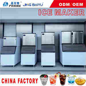 Machine à glaçons cubiques commerciale, machine à glaçons carrés pour les magasins de boissons, les restaurants, <span class=keywords><strong>recrutement</strong></span> d'agents directs d'usine, <span class=keywords><strong>agent</strong></span> mondial - Product Image 1