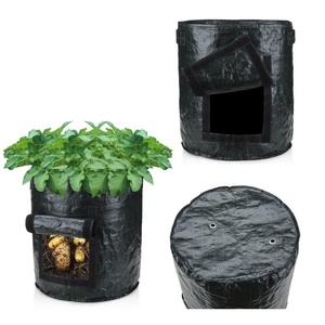 <span class=keywords><strong>Sac</strong></span> de culture de pommes de terre de <span class=keywords><strong>jardin</strong></span> portable Sacs de jardinière de légumes avec poignées - Product Image 5
