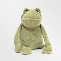 Peluche grenouille personnalisée, jouet en peluche sur mesure, certifié CE CPC, animaux en peluche haut de gamme, logo de marque personnalisé