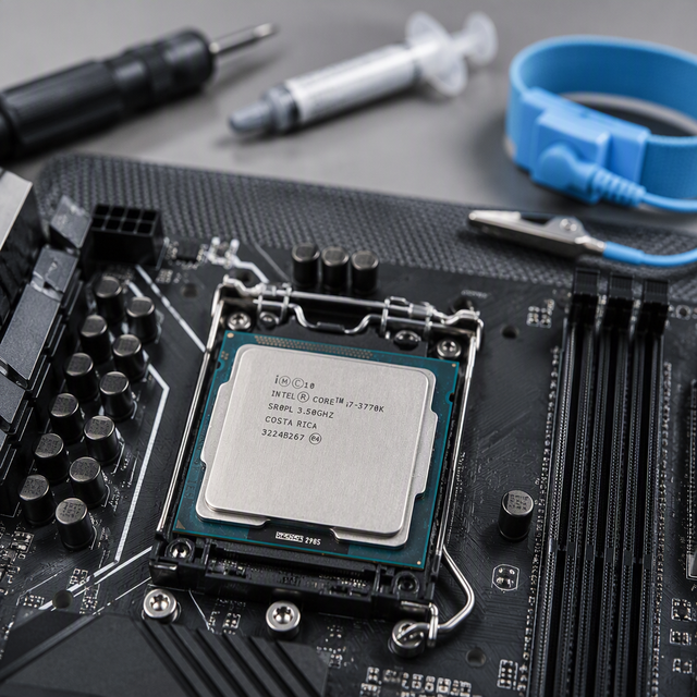New/Used for Core I7-3770K 3.5GHz Quad-Core 8MB Cache 77W LGA 1155 Desktop CPU Processor-in Stock 64-bit Virtualization
