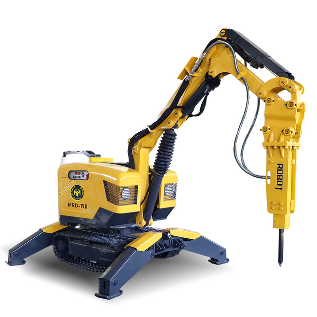 MONDE Factory Sale Multifunctional Disaster Rescue Demolition Robot with Yanmar Engine PLC Crawler Excavator CE Certified