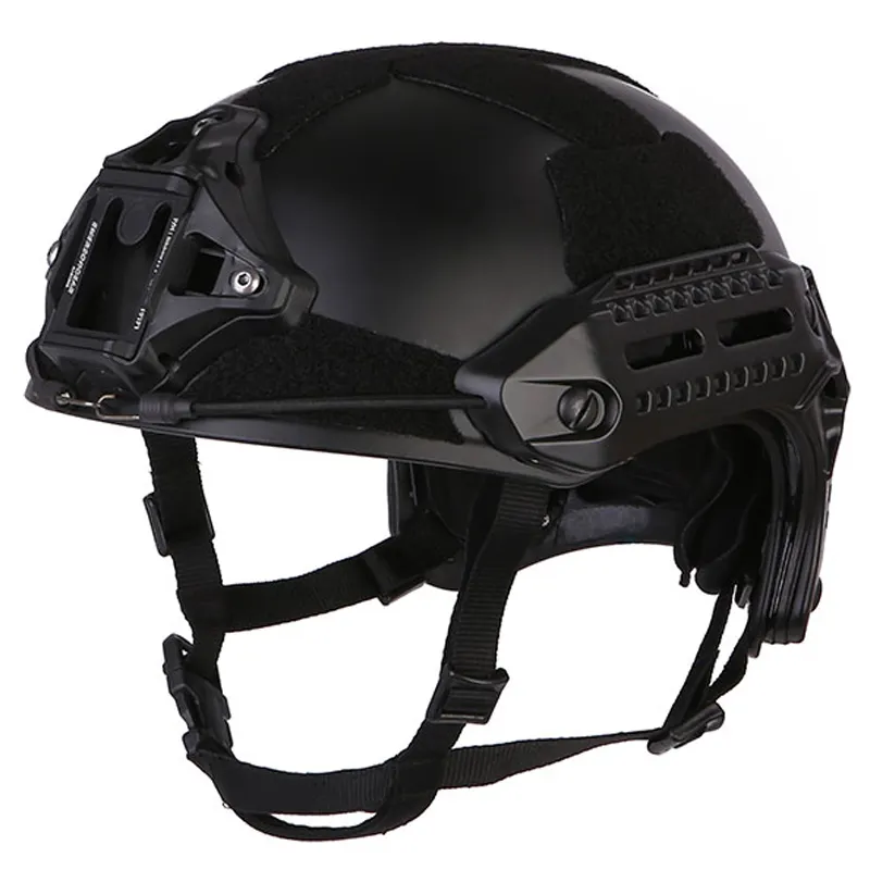 Helm tempur taktis luar ruangan, helm permainan perang Emersongear dengan gaya MK hitam