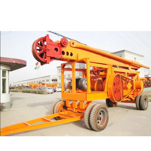 Plateformes de forage de puits d'eau à percussion électrique montées sur remorque à vendre - Product Image 3