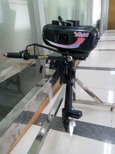 Moteur de popa XW4W 2HP 2 tempos, leme, direcao, controlador de embreagem, motor de popa a gasolina - Product Image 5