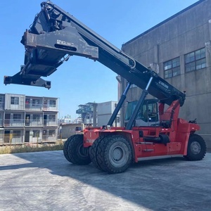 รถยกตู้คอนเทนเนอร์มือสองคุณภาพสูง 45 ตัน ยี่ห้อ Kalmar รุ่น DRF450 DRT450 โครงเหล็ก กำลัง 257 กิโลวัตต์ พร้อมเครื่องยนต์ Volvo รับประกัน 1 ปี - Product Image 1