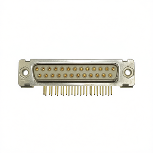 ขั้วต่อ D-Sub 25 พิน ตัวเมีย 90 องศา ชุบทอง - Product Image 2