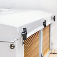Évaporateur compact Jinfu pour échangeur de chaleur, refroidisseur d'air, unité de présentation de fleurs pour chambre froide, évaporateur à dégivrage électrique, garantie 1 an