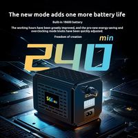 Nouvelle lampe LED portable rechargeable YM-S60 RGB 35W pour photographie vidéo en extérieur, camping et studio photo