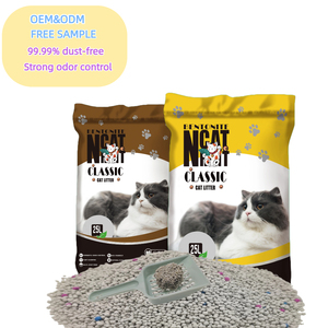 Arena para Gatos Bentonita <span class=keywords><strong>de</strong></span> 20 Kilos, la Más Vendida, Suministro a Granel, Bajo en Polvo, Super Aglutinante, Control <span class=keywords><strong>de</strong></span> Olores, Productos para Mascotas - Product Image 1