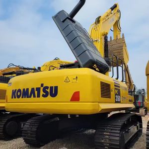 Excavadoras usadas Komatsu PC350 Excavadora sobre orugas 35 Ton Japón máquina de construcción original Certificado CE con cubo para la venta - Product Image 2